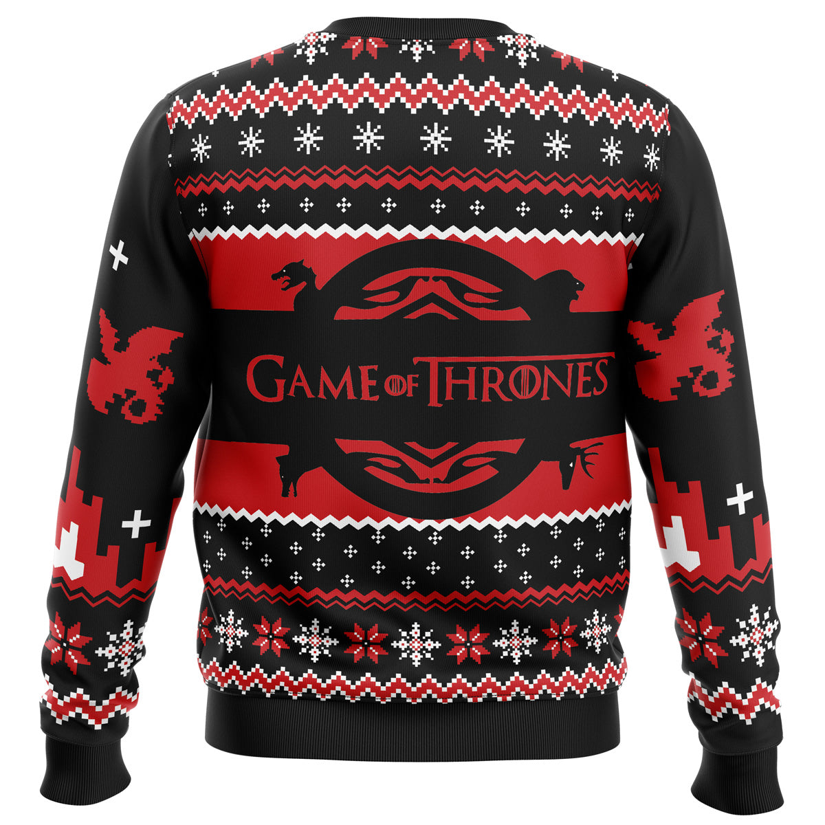 Game of Thrones House Targaryen Ugly Christmas Sweater - WeCustomit