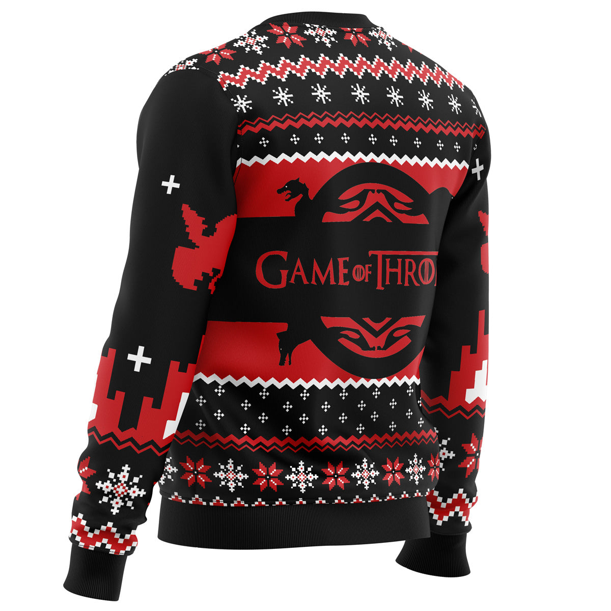 Game of Thrones House Targaryen Ugly Christmas Sweater - WeCustomit