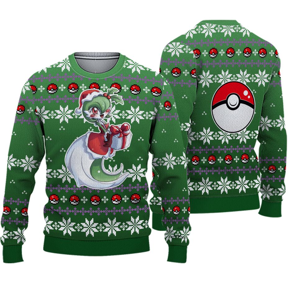 Gardevoir Ugly Christmas Sweater For Men & Women Christmas Gift Sweater BH907 - WeCustomit