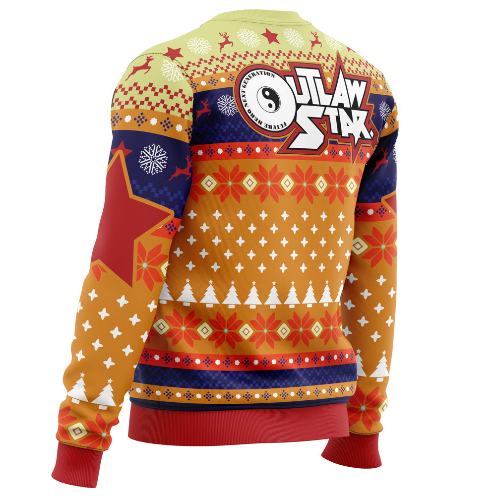 Gene Starwind Outlaw Star Ugly Christmas Sweater - WeCustomit