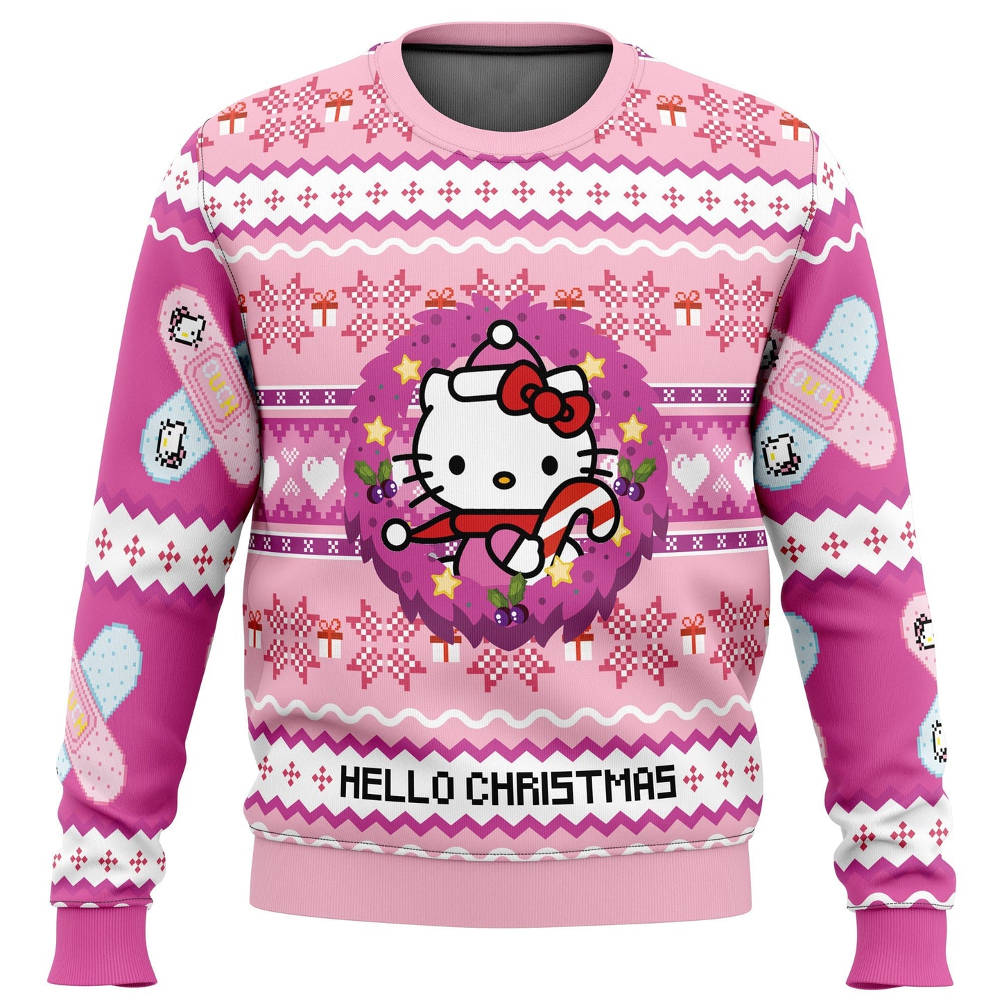 Hello Christmas Hello Kitty Ugly Christmas Sweater - WeCustomit