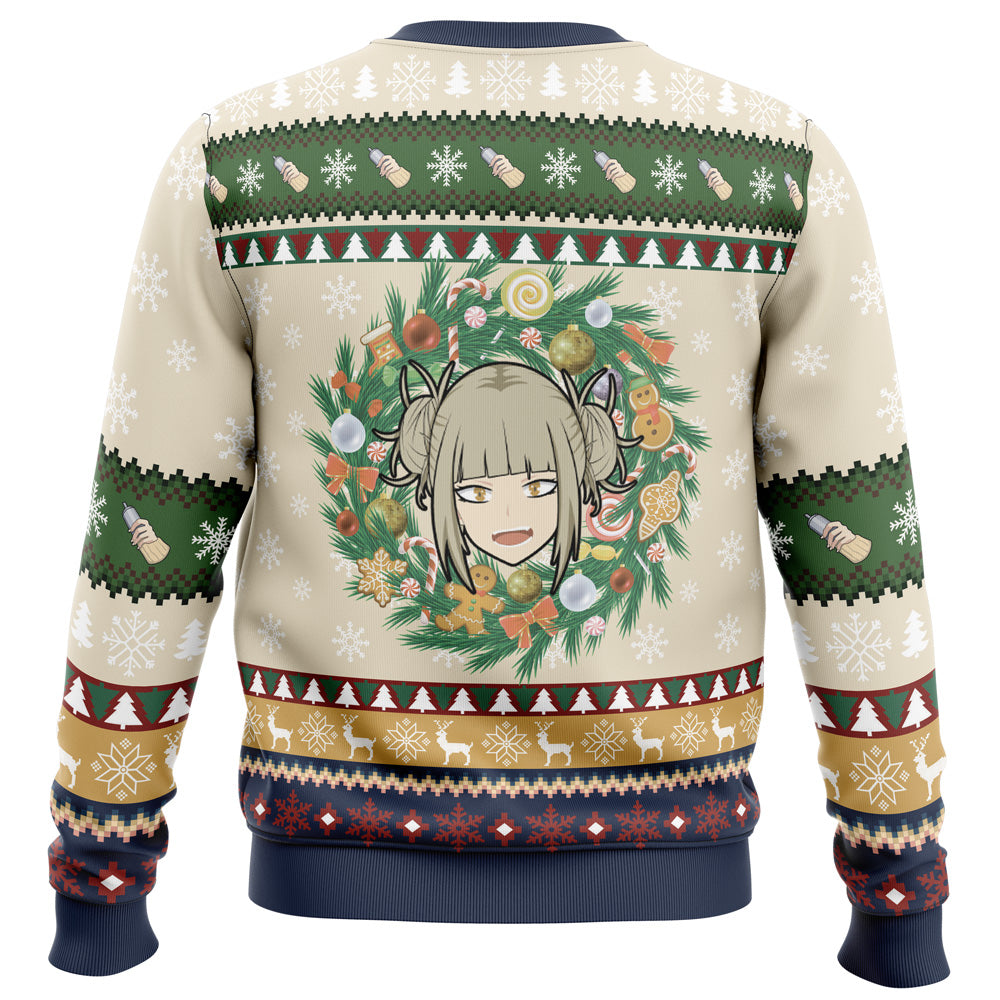 Himiko Toga Christmas My Hero Academia Ugly Christmas Sweater - WeCustomit