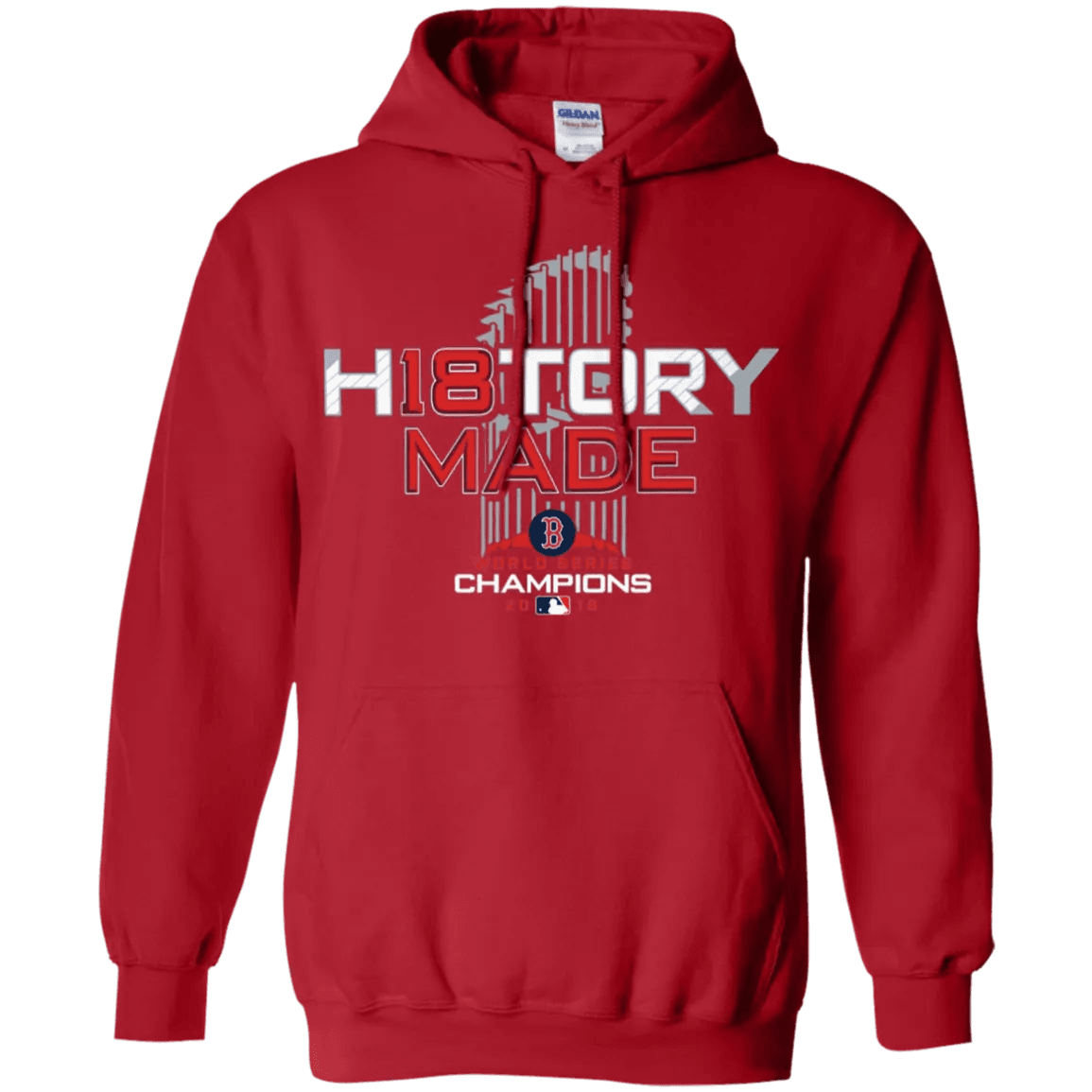 History Made Hoodie Red Sox - WeCustomit