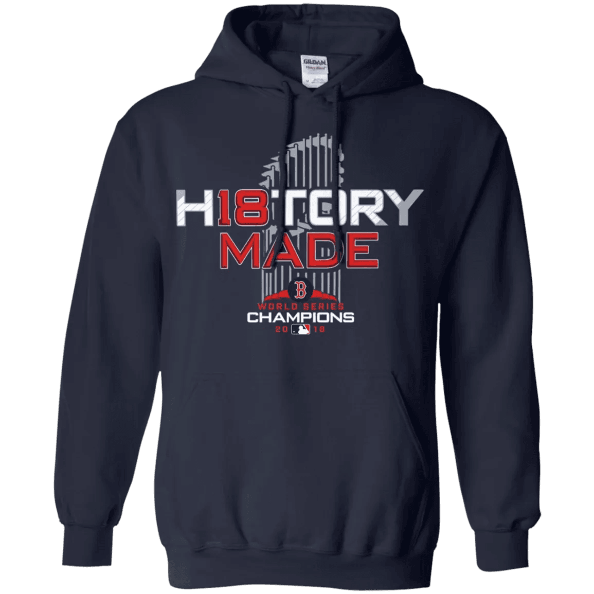History Made Hoodie Red Sox - WeCustomit