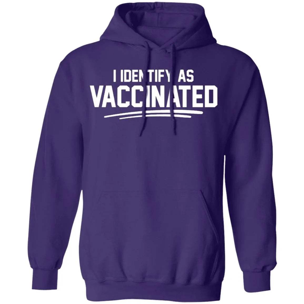 I Identify As Vaccinated Hoodie - WeCustomit