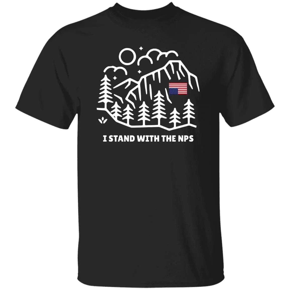 I Stand With The NPS National Park Support Shirt - WeCustomit