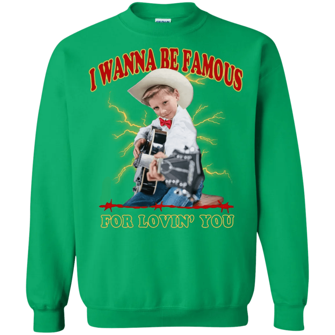 I Wanna Be Famous For Lovin You Mason Ramsey Sweater - WeCustomit