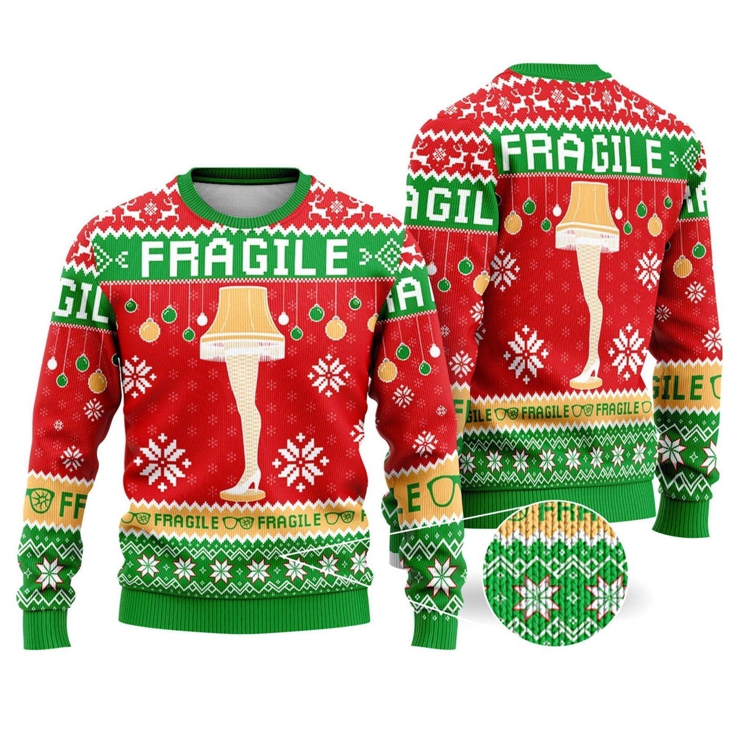 Christmas Story Ugly Christmas Sweater For Men & Women Christmas Gift Sweater US2068 - WeCustomit