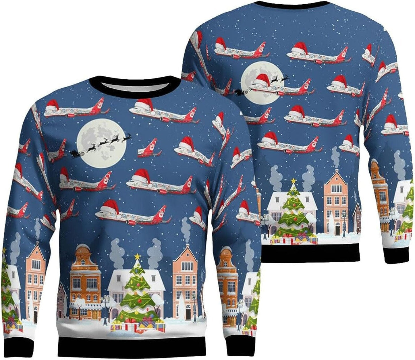 Air Christmas Ugly Christmas Sweater For Men & Women Christmas Gift Sweater US1157 - WeCustomit