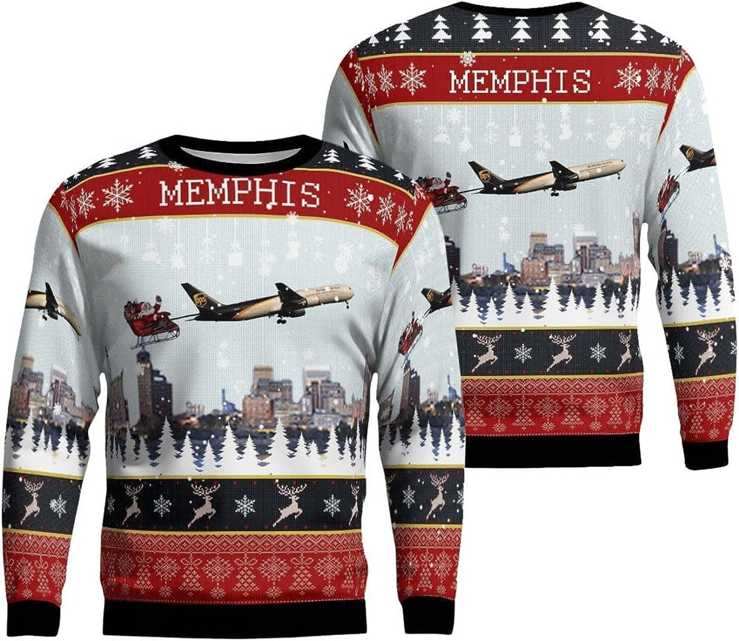Air Christmas Ugly Christmas Sweater For Men & Women Christmas Gift Sweater US1156 - WeCustomit