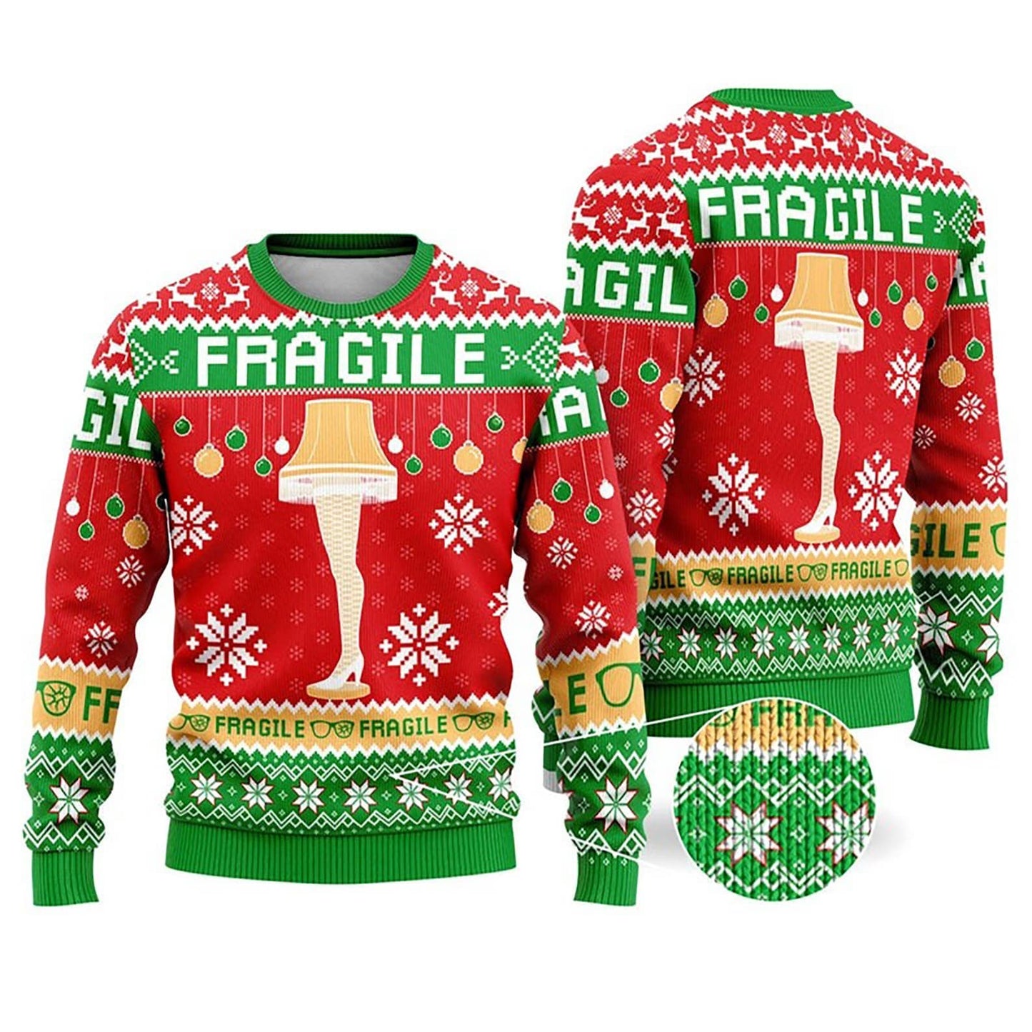 Christmas Story Ugly Christmas Sweater For Men & Women Christmas Gift Sweater US4332 - WeCustomit