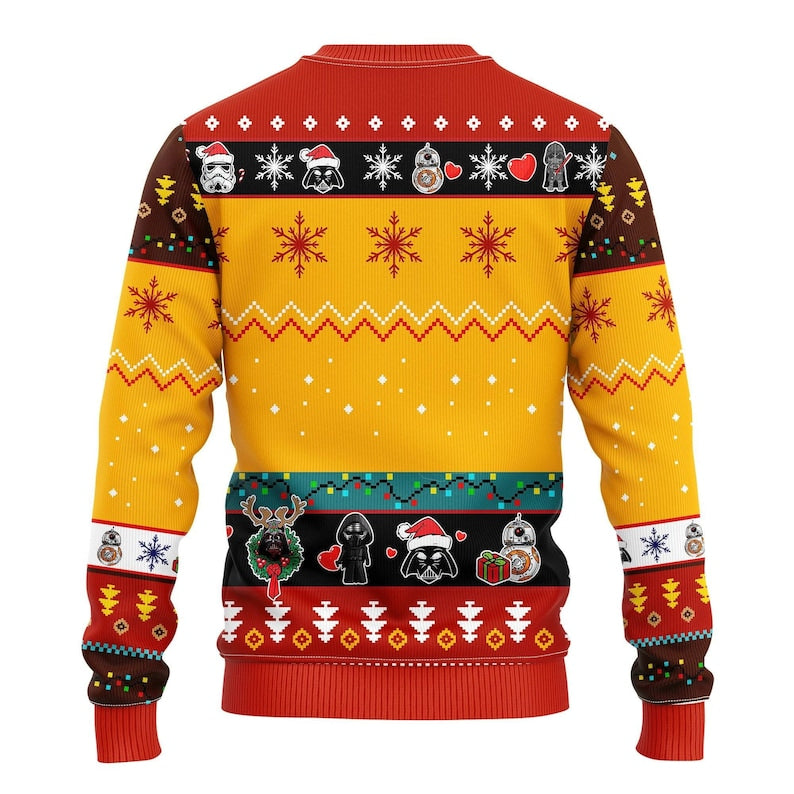 Anakin Skywalker Stormtrooper Ugly Christmas Sweater For Men & Women Christmas Gift Sweater US3881 - WeCustomit