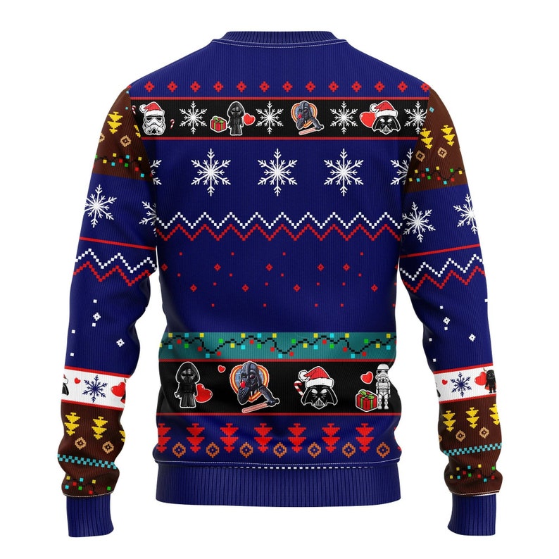 Trooper Da.rth Va.der Ugly Christmas Sweater For Men & Women Christmas Gift Sweater US3887 - WeCustomit
