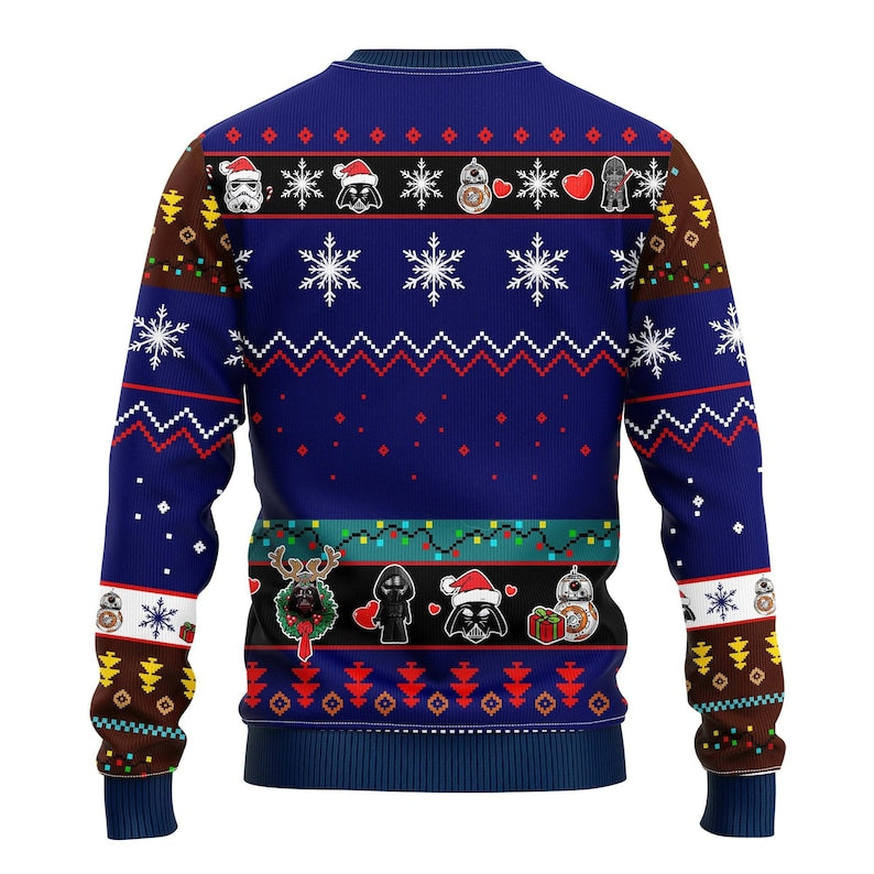 Trooper Da.rth Va.der Ugly Christmas Sweater For Men & Women Christmas Gift Sweater US3880 - WeCustomit