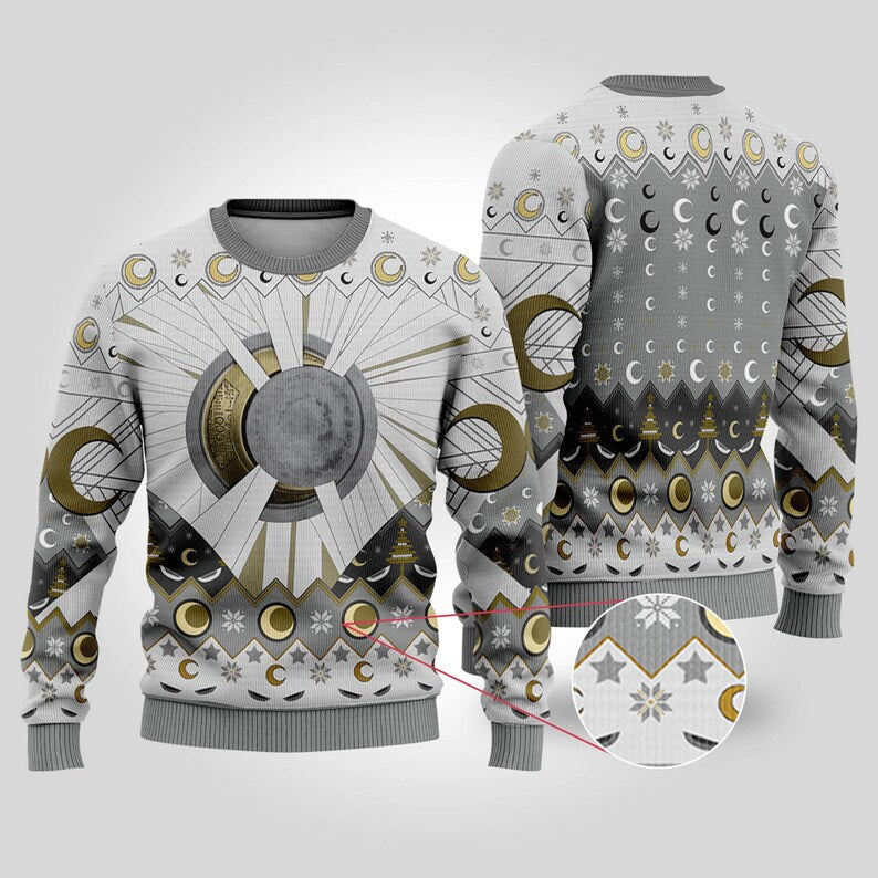 Moon Knight Super.hero Aven.gers Ugly Christmas Sweater For Men & Women Christmas Gift Sweater US3858 - WeCustomit