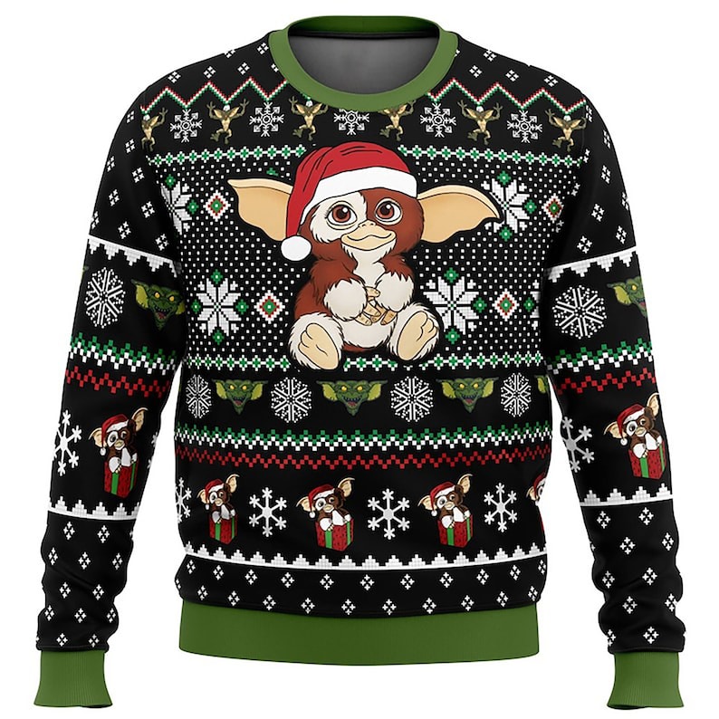 Gremlins Ugly Christmas Sweater For Men & Women Christmas Gift Thanksgiving Sweater US4297 - WeCustomit
