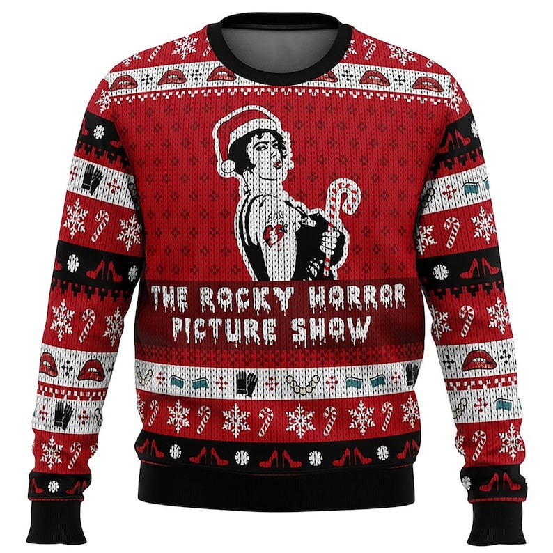 The Rocky Horror Picture Show Ugly Christmas Sweater For Men & Women Christmas Gift Sweater US4428 - WeCustomit