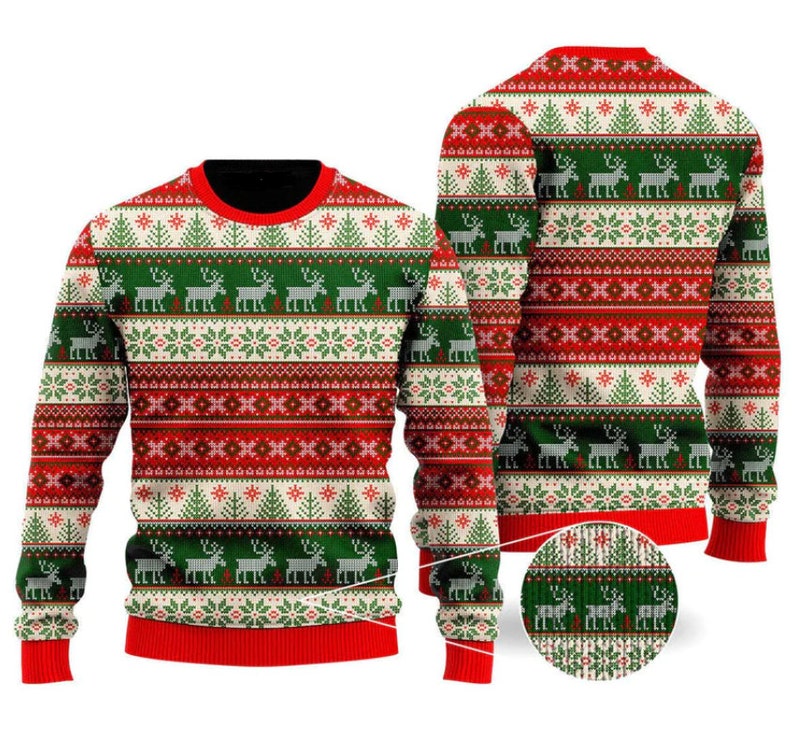 Tacky Christmas Ugly Christmas Sweater For Men & Women Christmas Gift Sweater US2981 - WeCustomit