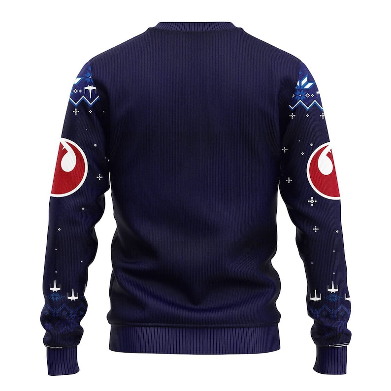 Millennium Falcon Ship Ugly Christmas Sweater For Men & Women Christmas Gift Sweater US3862 - WeCustomit