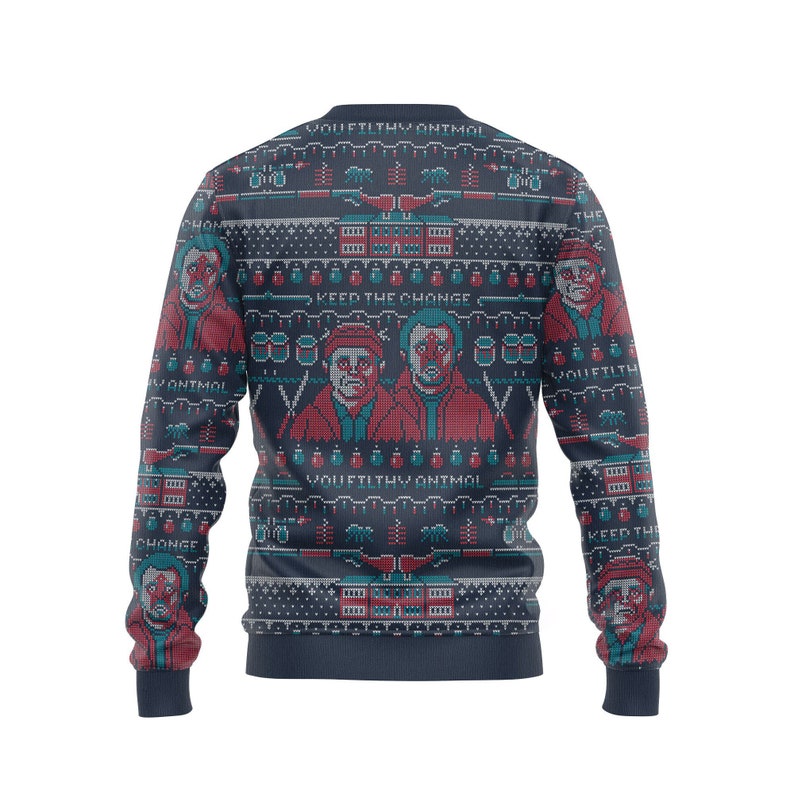 Home Alone Ugly Christmas Sweater For Men & Women Christmas Gift Sweater US3944 - WeCustomit