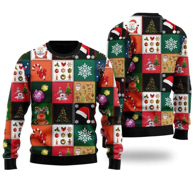 Xmas Fancy Ugly Christmas Sweater For Men & Women Christmas Gift Sweater US2982 - WeCustomit