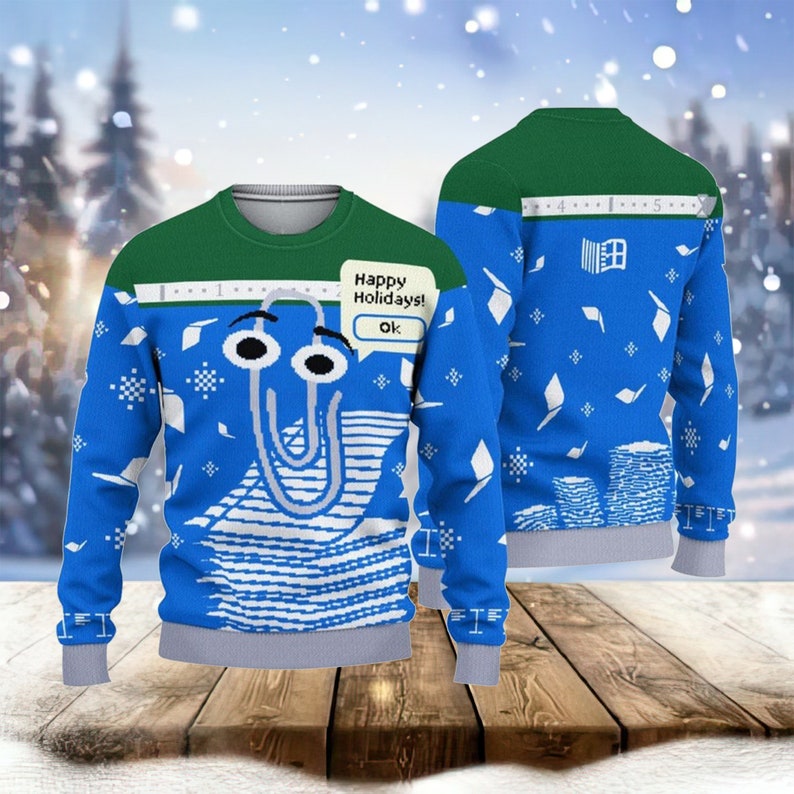 Funny Windows Ugly Christmas Sweater For Men & Women Christmas Gift Sweater US3760 - WeCustomit