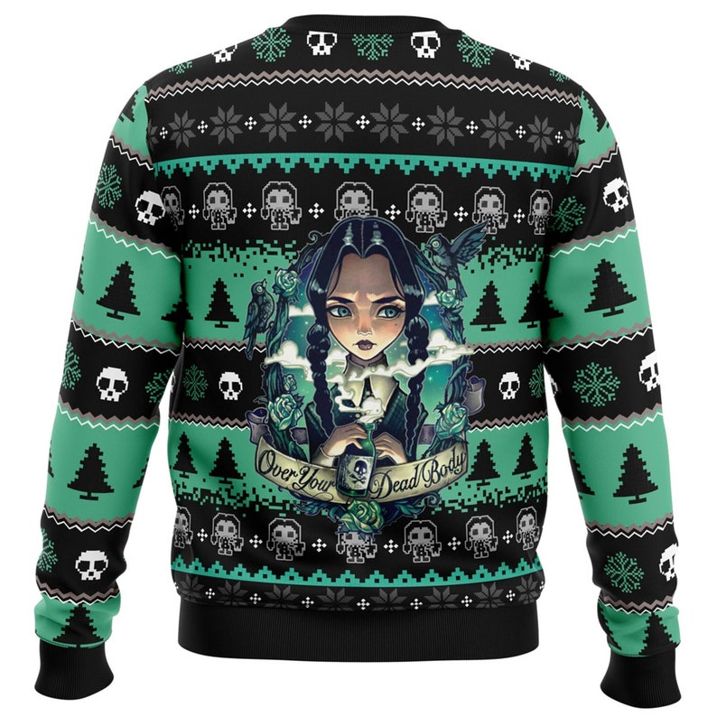 Wednesday Ad.dams Ugly Christmas Sweater For Men & Women Christmas Gift Sweater US3842 - WeCustomit