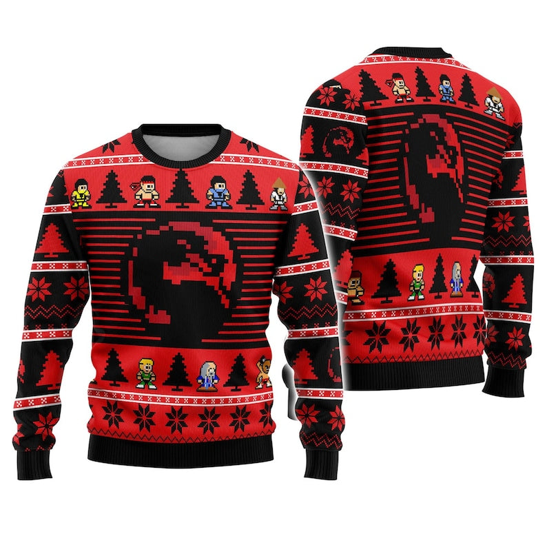 Mortal Kombat Ugly Christmas Sweater For Men & Women Christmas Gift Sweater US4455 - WeCustomit