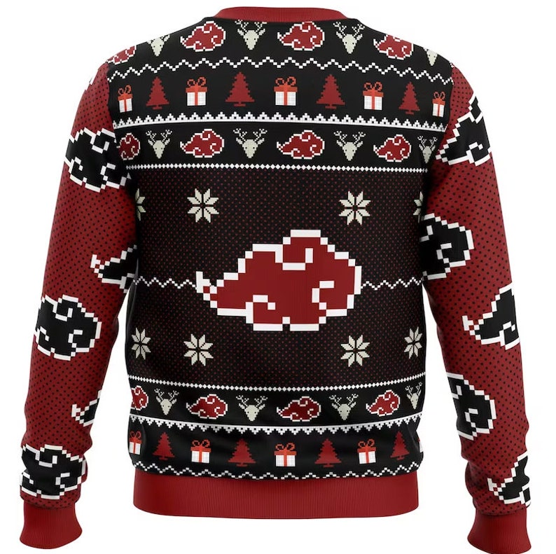 Anime Naruto Chibi Ugly Christmas Sweater For Men & Women Christmas Gift Sweater US3935 - WeCustomit