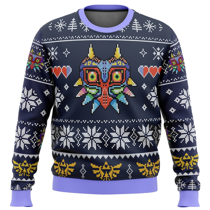 Majora’s Mask Ugly Christmas Sweater For Men & Women Christmas Gift Sweater US4444 - WeCustomit