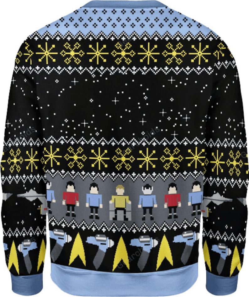 Star Tre.k Ugly Christmas Sweater For Men & Women Christmas Gift Sweater US4522 - WeCustomit