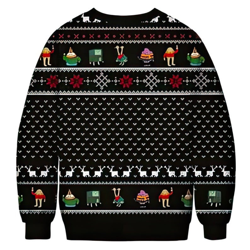 Funny Adventure Time Ugly Christmas Sweater For Men & Women Christmas Gift Sweater US4558 - WeCustomit