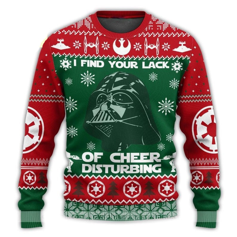I Find Your Lack Ugly Christmas Sweater For Men & Women Christmas Gift Sweater US4561 - WeCustomit