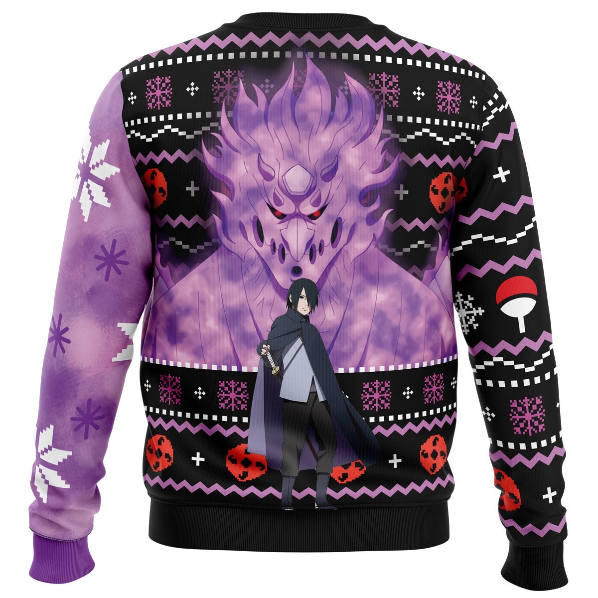 Sasuke Susanoo Naruto Ugly Christmas Sweater For Men & Women Christmas Gift Sweater BH722 - WeCustomit