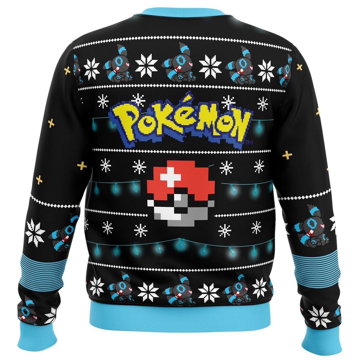 Umbreon PKM Ugly Christmas Sweater For Men & Women Christmas Gift Sweater BH1021 - WeCustomit