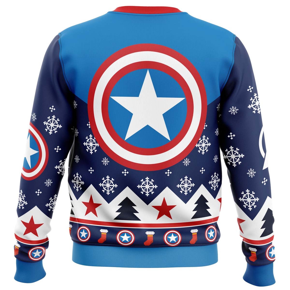 Superhero Ugly Christmas Sweater For Men & Women Christmas Gift Sweater PT1061 - WeCustomit
