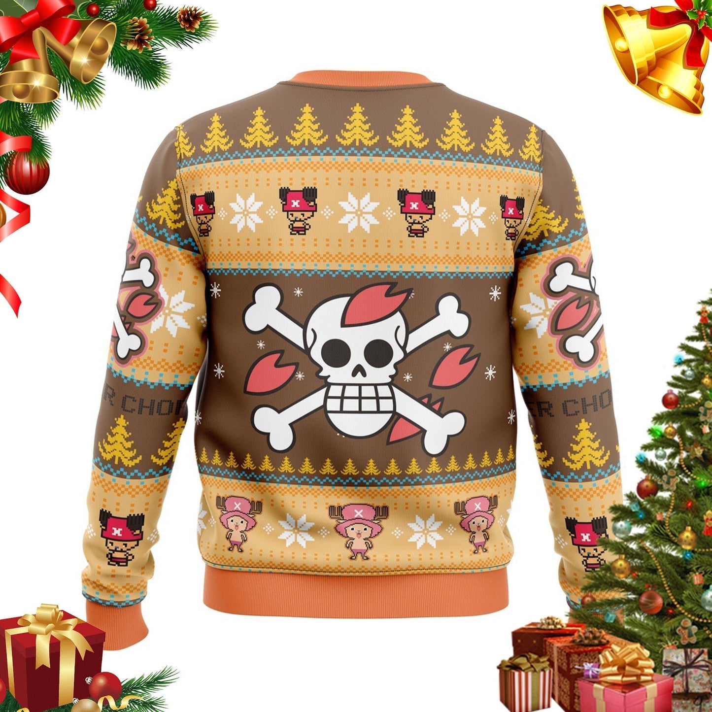 Christmas Tony Chopper Ugly Christmas Sweater For Men & Women Christmas Gift Sweater PT1016 - WeCustomit
