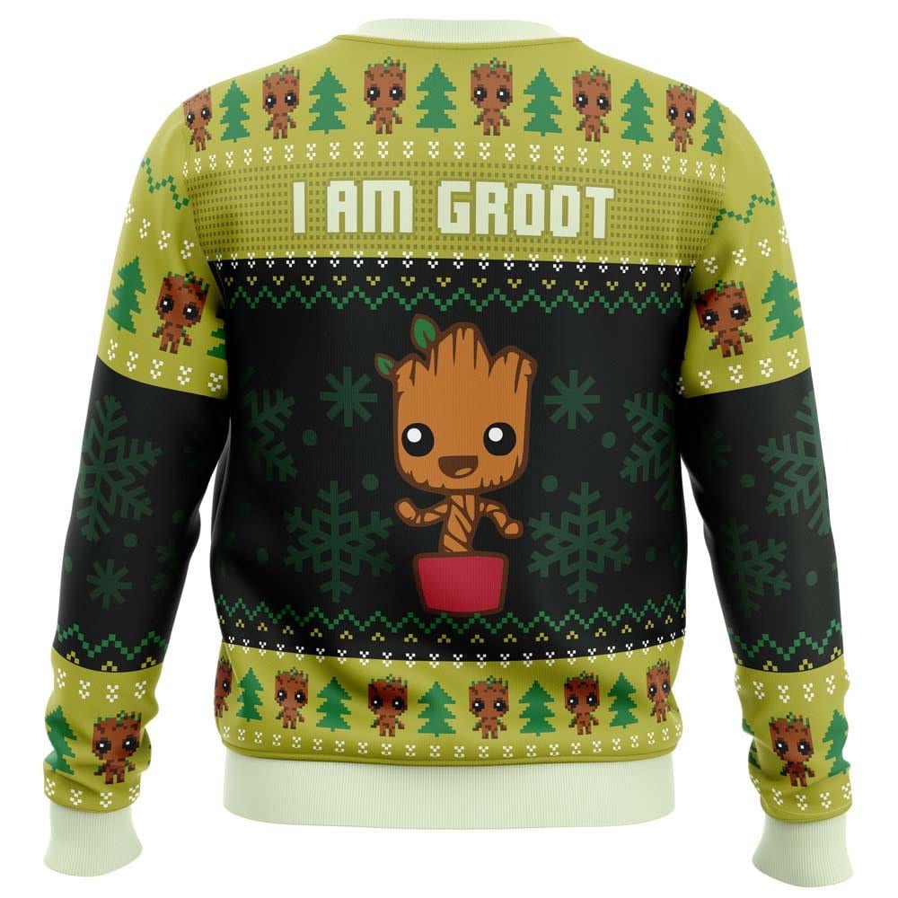 I Am Grootmas Ugly Christmas Sweater For Men & Women Christmas Gift Sweater BH700 - WeCustomit