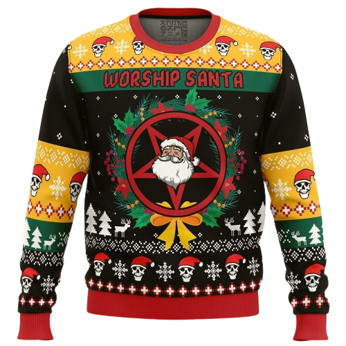 Funny Santa Ugly Christmas Sweater For Men & Women Christmas Gift Sweater US3435 - WeCustomit