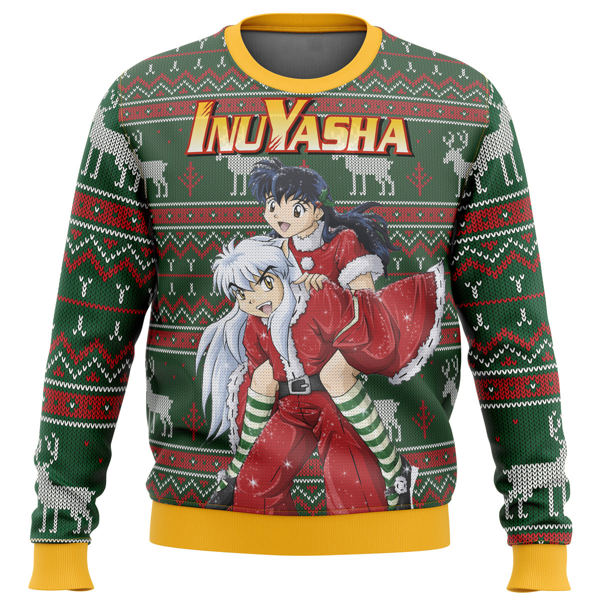 Inuyasha Alt Ugly Christmas Sweater - WeCustomit