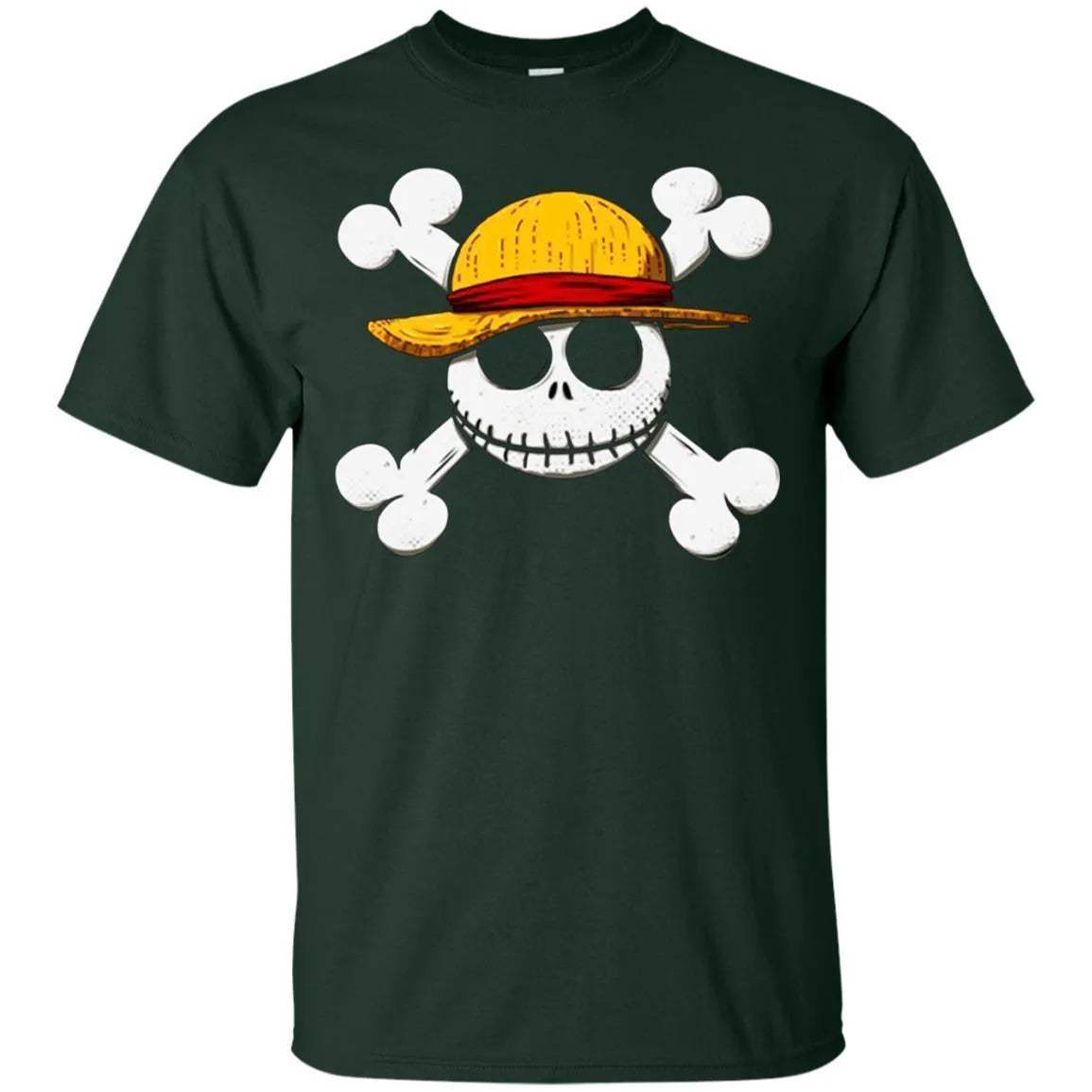 Jack Skellington Monkey D. Luffy Shirt - WeCustomit