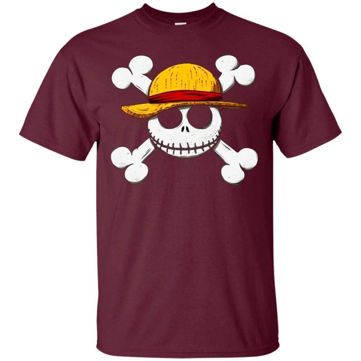 Jack Skellington Monkey D. Luffy Shirt - WeCustomit