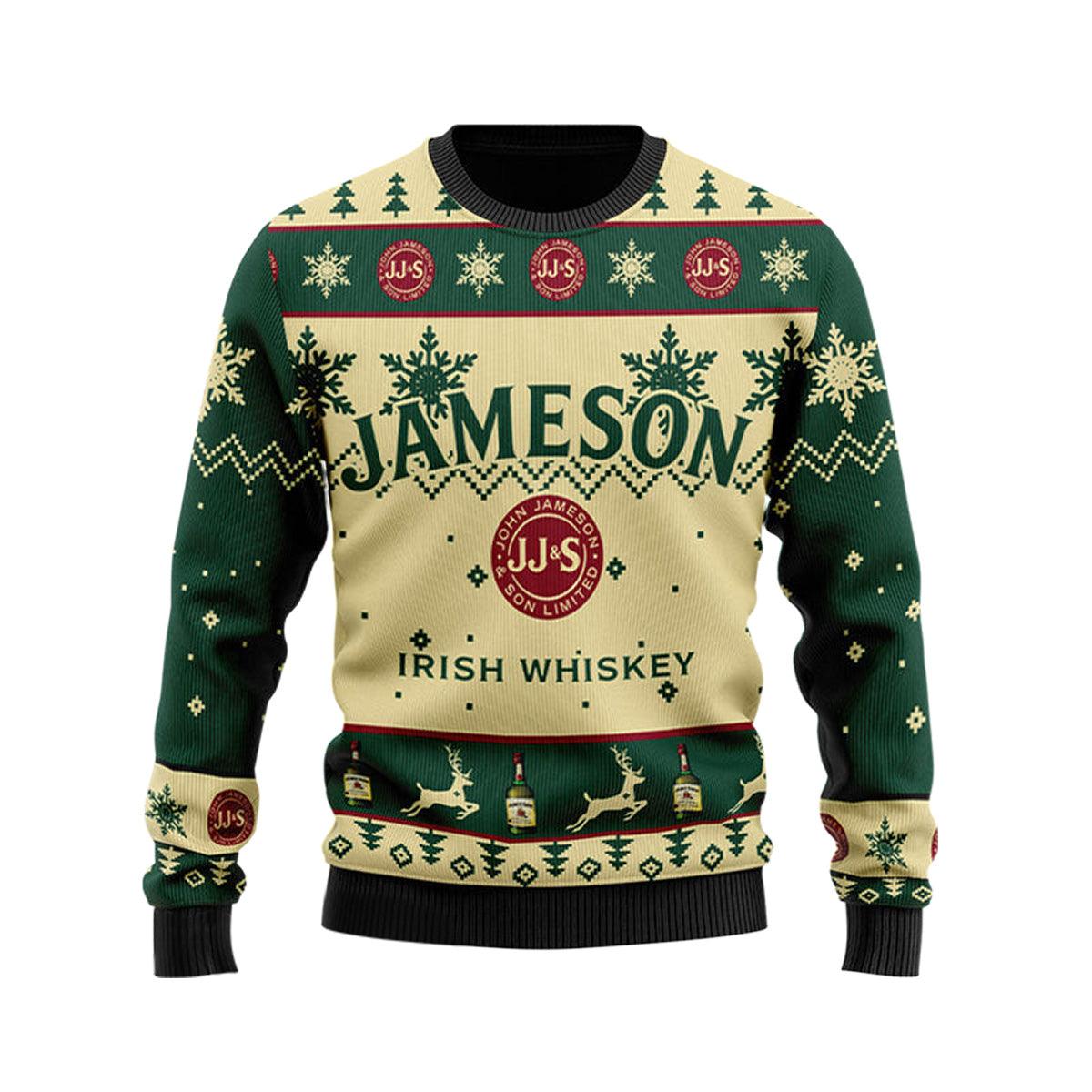 Jameson Irish Whiskey Ugly Sweater - WeCustomit