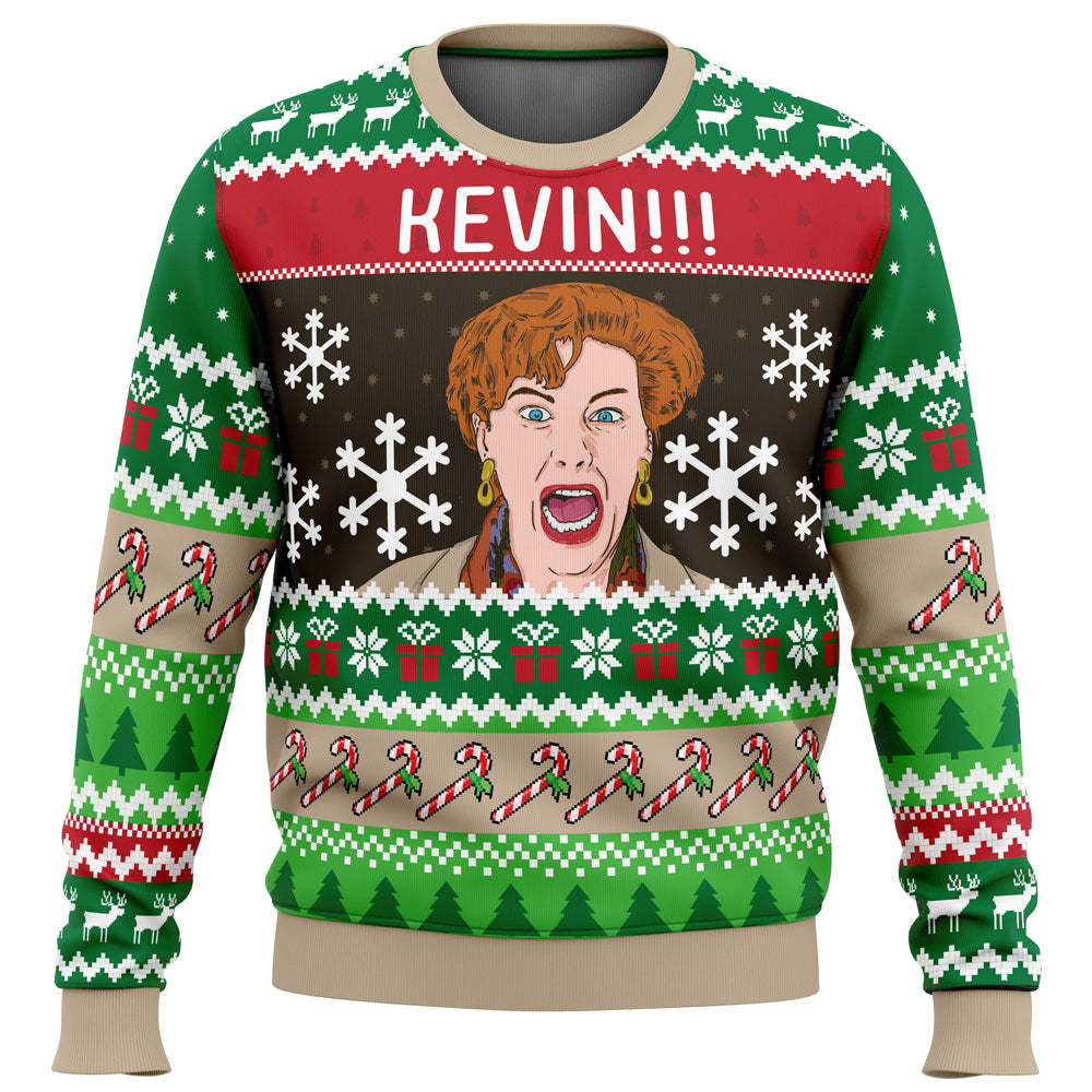 Kevin!!! Home Alone Ugly Christmas Sweater - WeCustomit