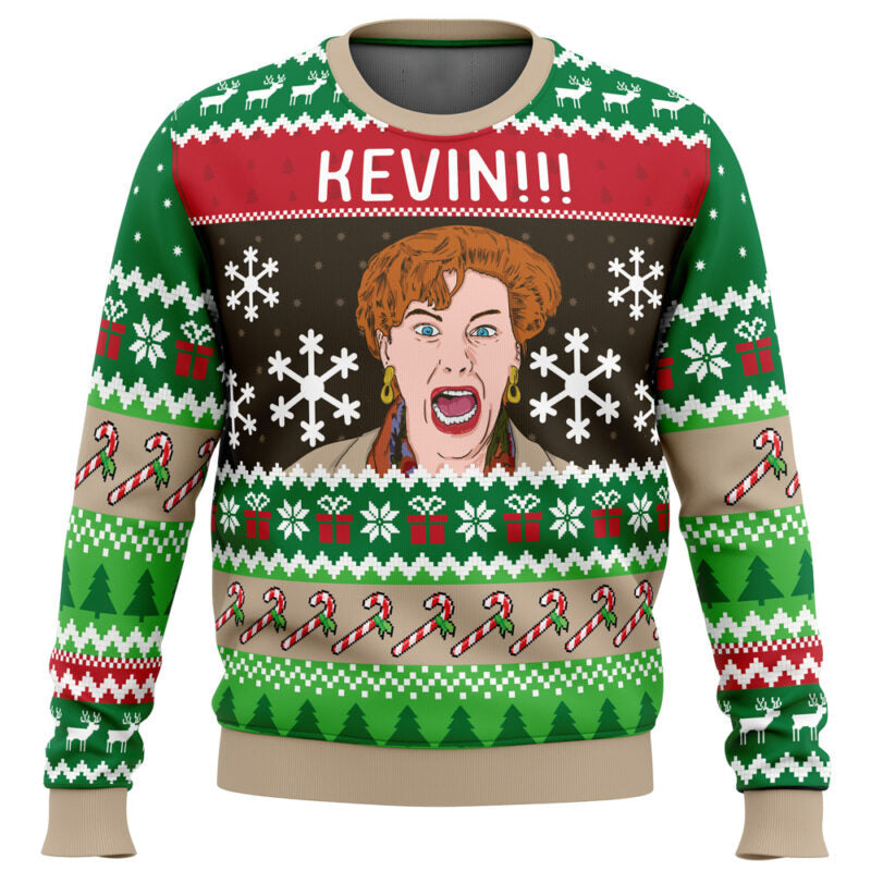 Kevin!!! Home Alone Ugly Christmas Sweater - WeCustomit