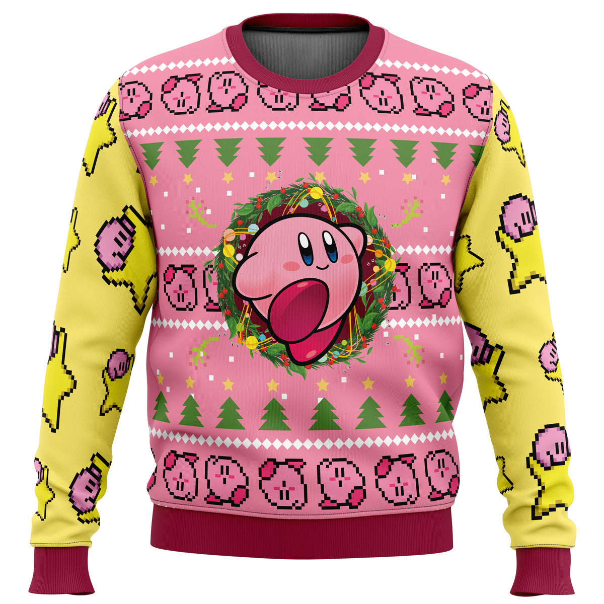 Kirby Ugly Christmas Sweater - WeCustomit