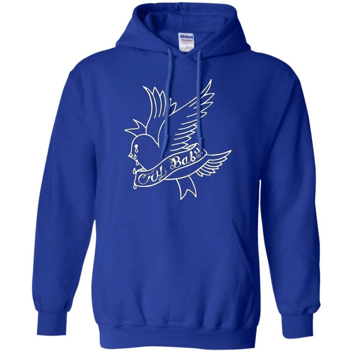 Lil Peep Hoodie Cry Baby Dove - WeCustomit