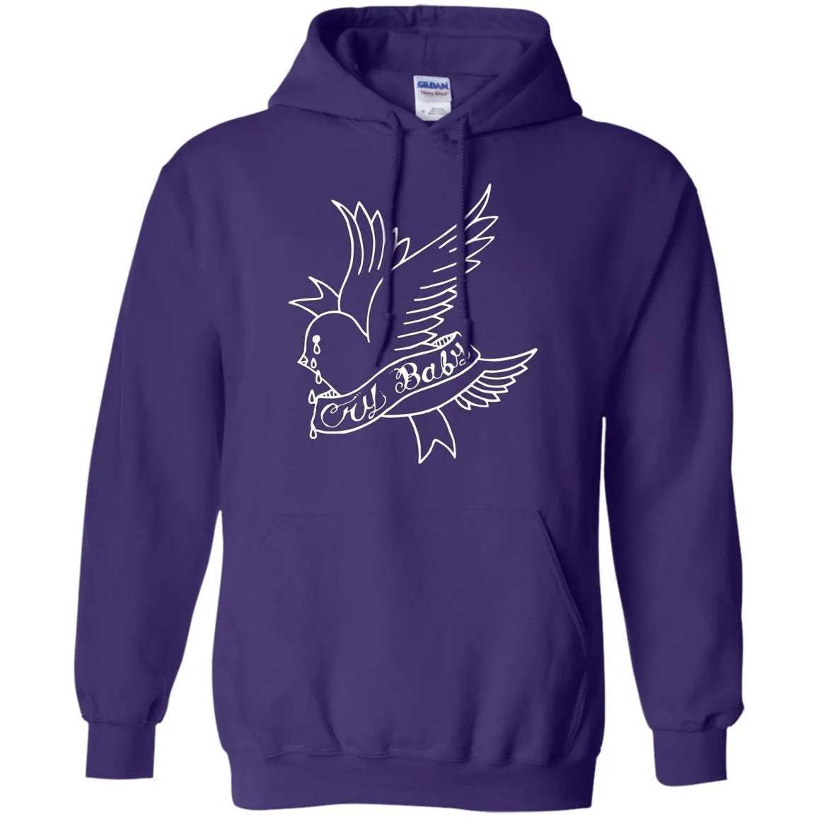 Lil Peep Hoodie Cry Baby Dove - WeCustomit