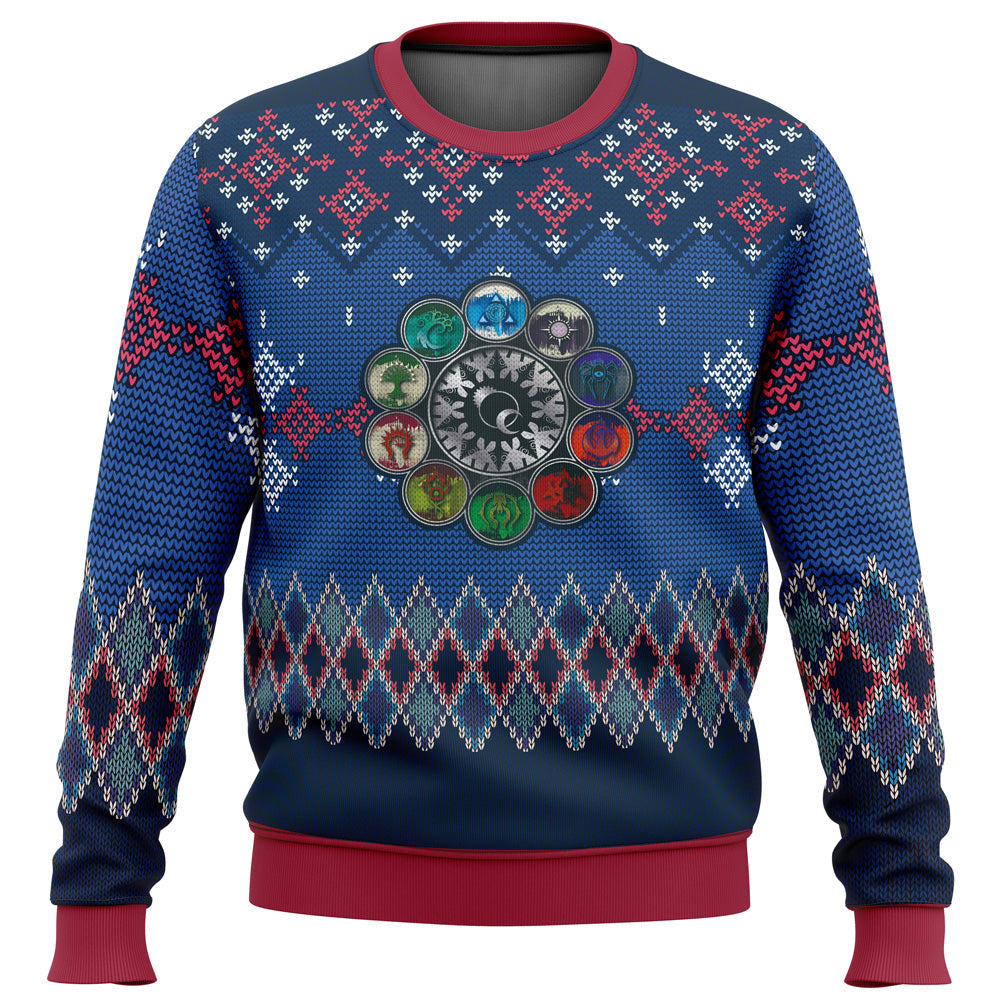 Magic the Gathering Ravnica Ugly Christmas Sweater - WeCustomit
