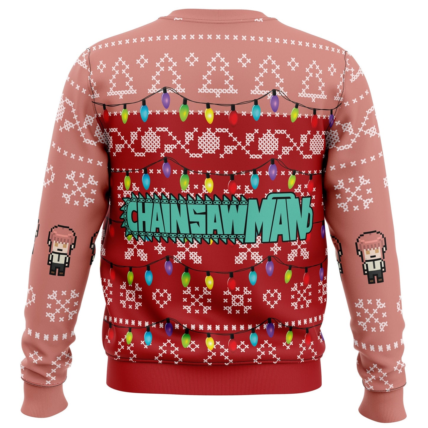 Makima Chainsaw Man Ugly Christmas Sweater - WeCustomit